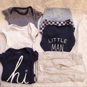 Baby boy newborn lot